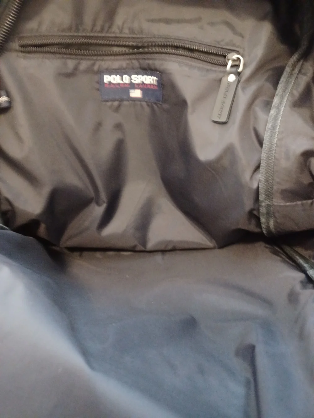 Polo by Ralph Lauren Polo Sport Black Backpack with Logo Trim